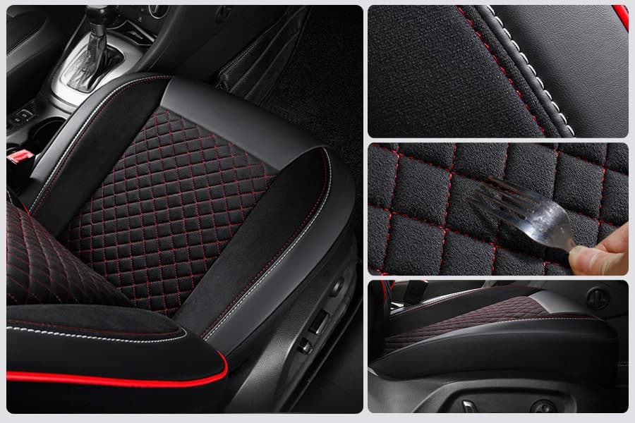 Autositzbezüge für Polestar Polestar 2 in pasvorm | Komplettset für Vordersitze | AIS-Serie 2