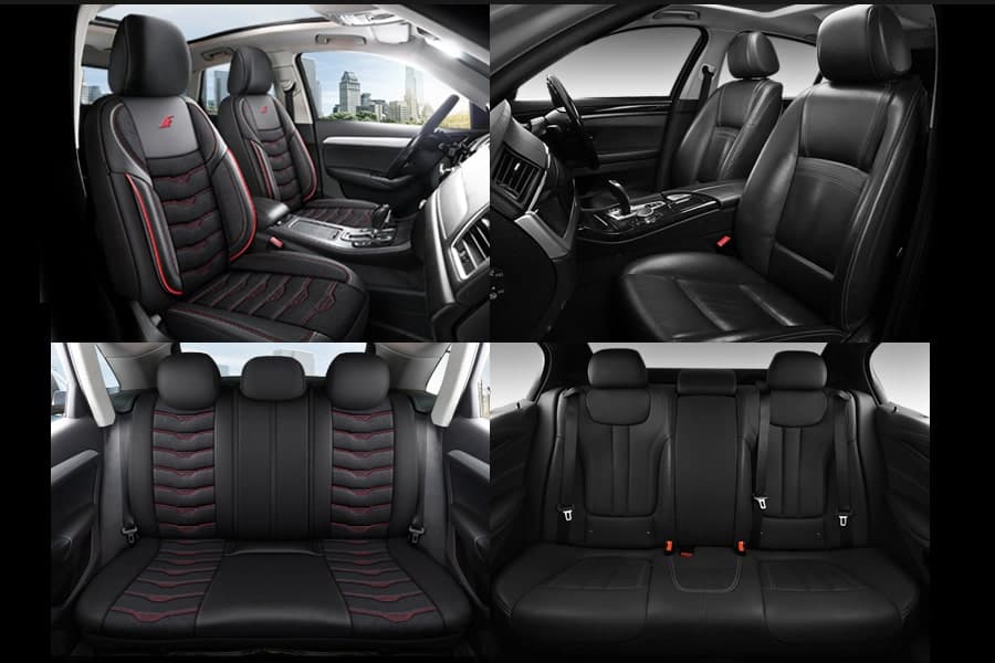 Autositzbezüge für Volkswagen Jetta 4 | Komplettset für die Vordersitze | AID-Serie 10