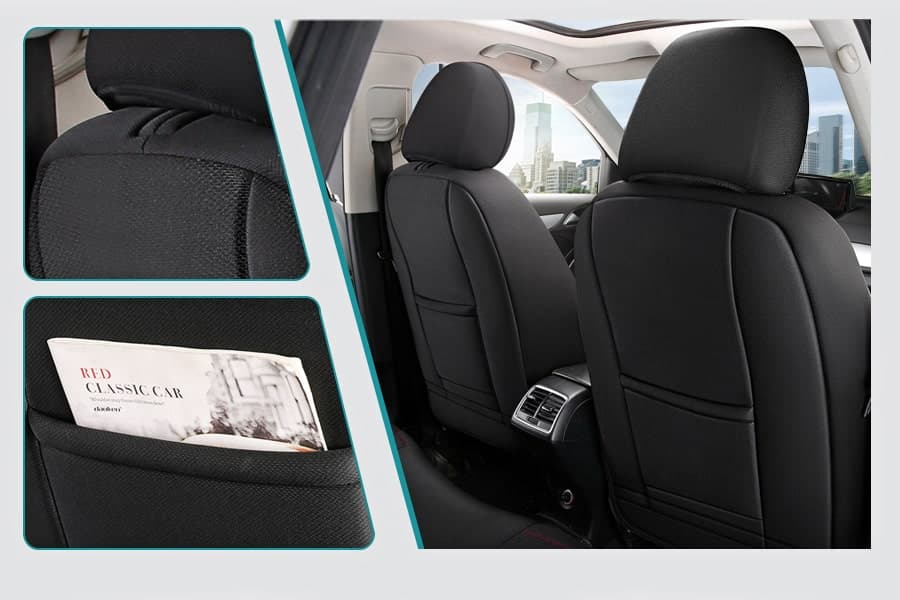 Autositzbezüge für Opel Zafira-Life D | Komplettset für die Vordersitze | AID-Serie 3