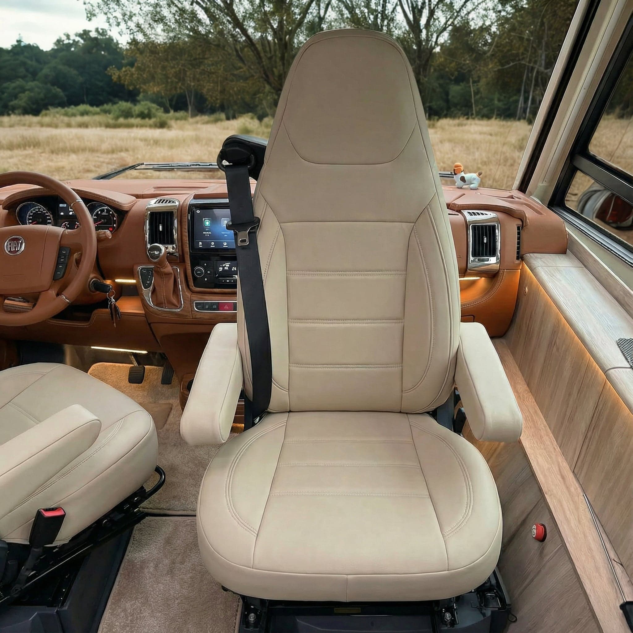 Wohnmobil-Sitzbezüge für Citroën Jumper | Mit Armlehnenbezügen | 2er-Set | CBS-Serie 3