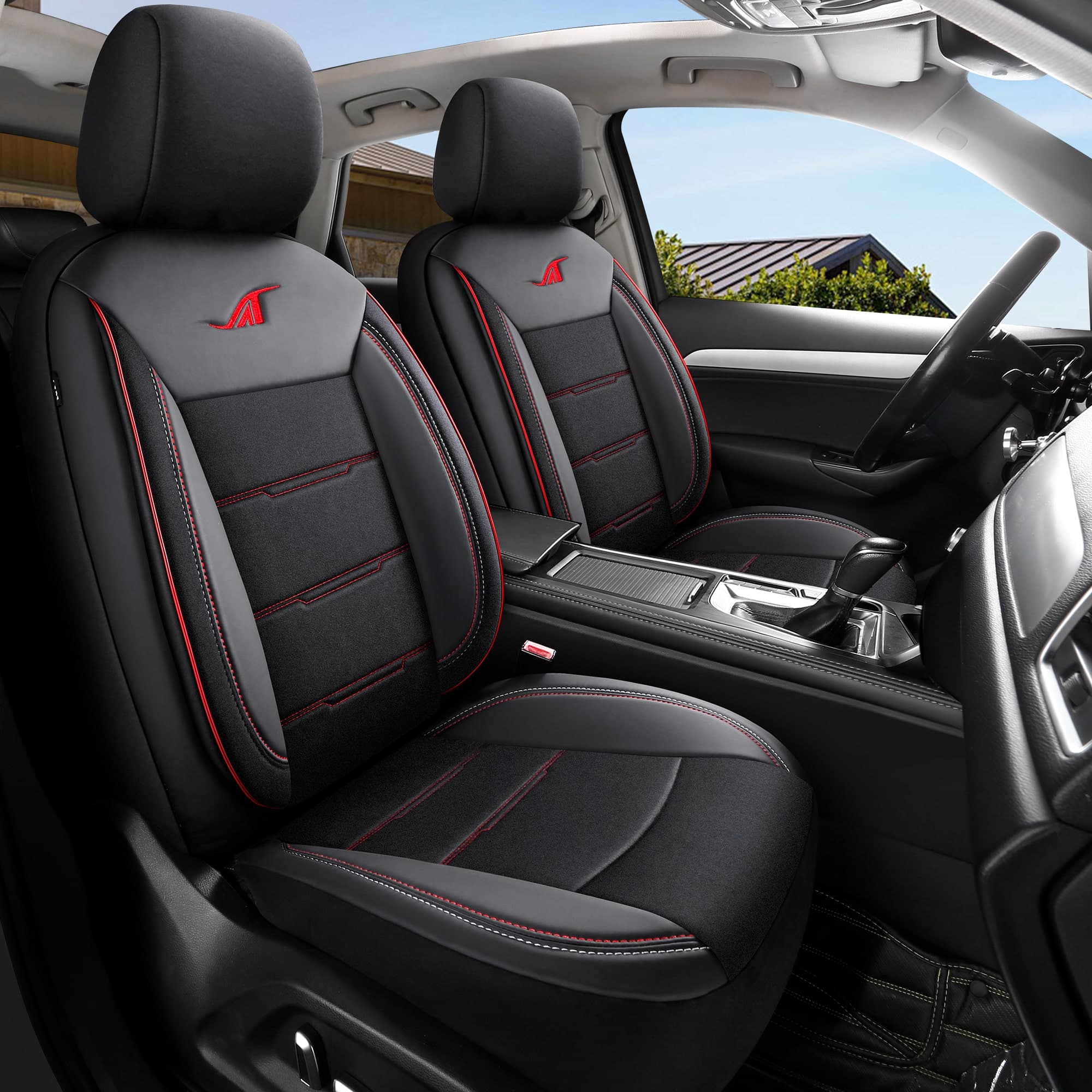 Autositzbezüge für Ford Galaxy 2 WA6 | Komplettset für die Vordersitze | AIE-Serie 13