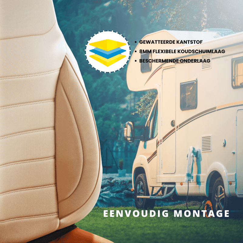 Wohnmobil-Sitzbezüge für Peugeot Boxer | Mit Armlehnenbezügen | 2er-Set | CBS-Serie 10