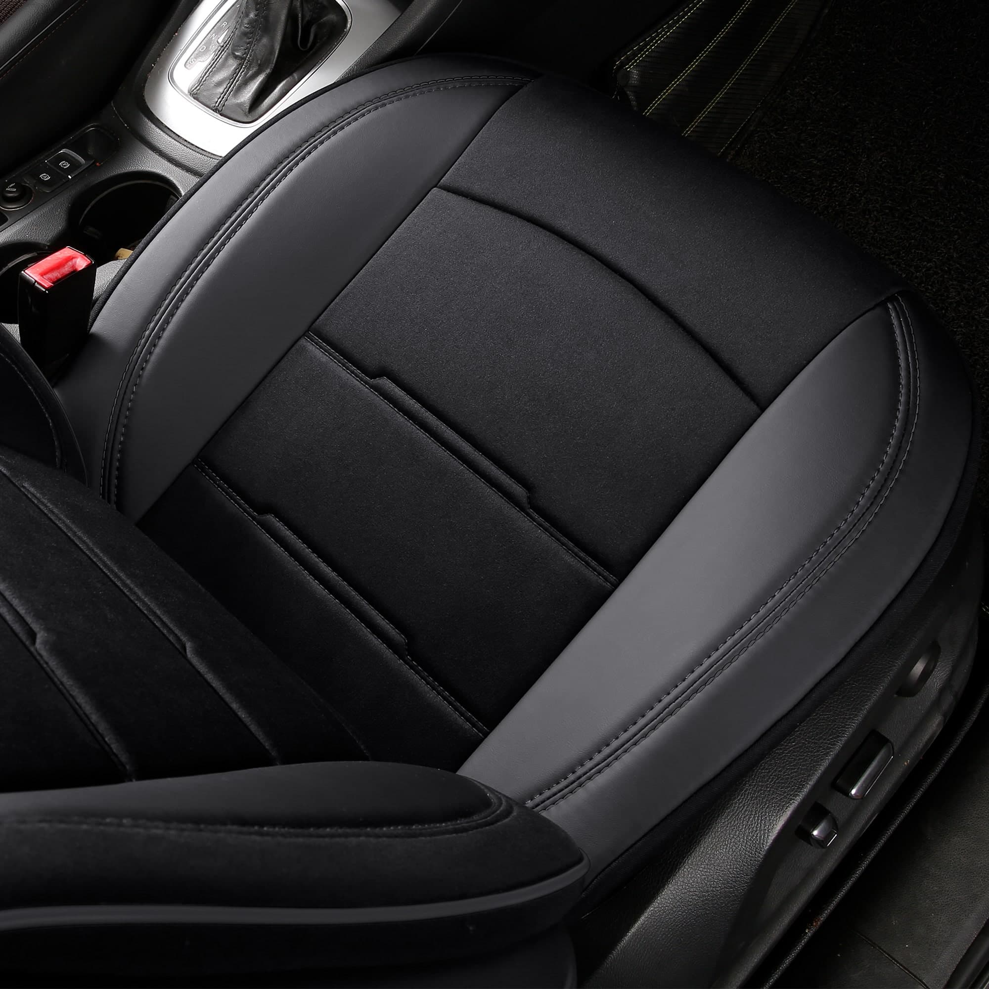 Autositzbezüge für Mercedes C-Klasse W205 S205 | Komplettset für die Vordersitze | AIE-Serie 6
