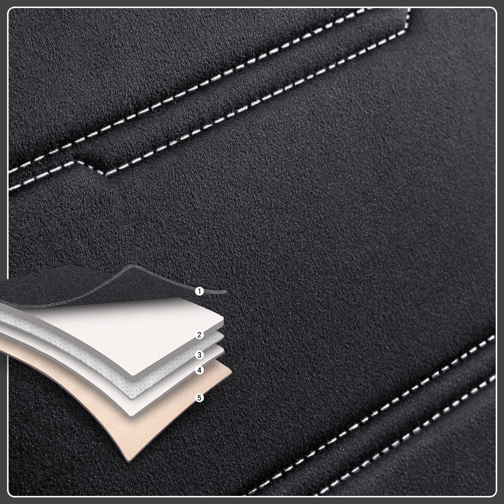 Autositzbezüge für BMW X3 F25 | Komplettset für die Vordersitze | AIE-Serie 5