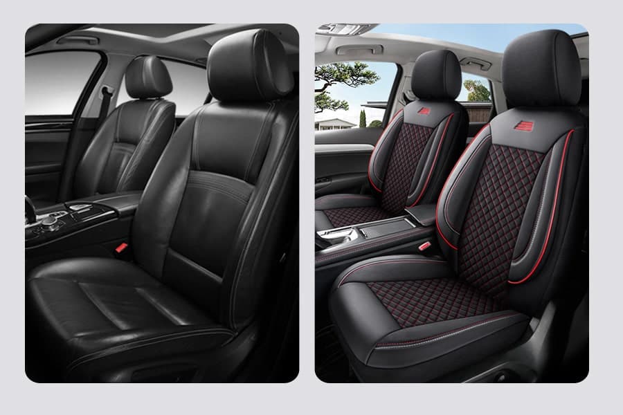 Autositzbezüge für Seat Ibiza 3 6L in pasvorm | Komplettset für Vordersitze | AIS-Serie 4
