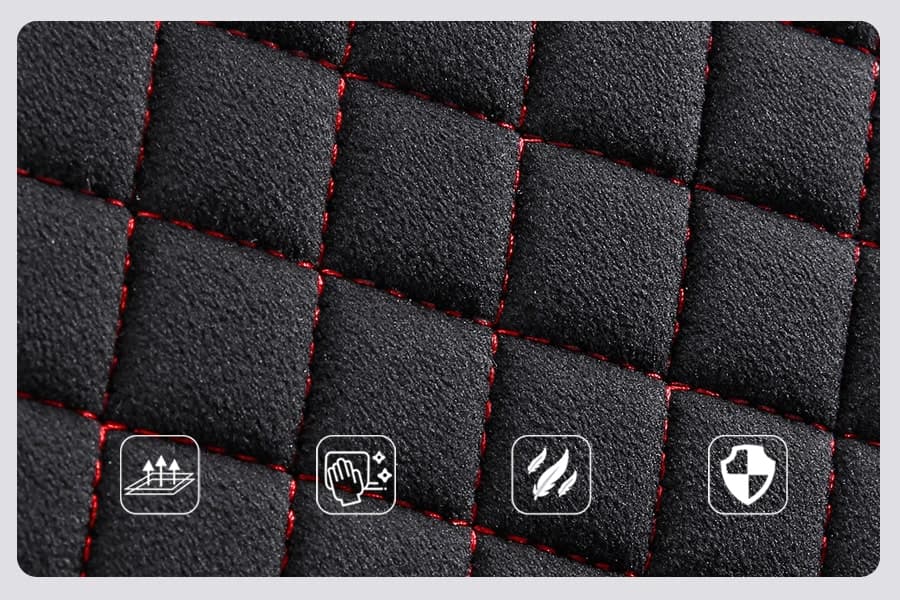 Autositzbezüge für Audi Q3 Sportback in pasvorm | Komplettset für Vordersitze | AIS-Serie 6