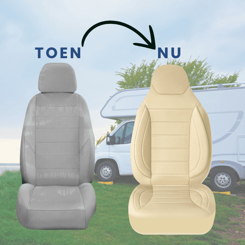 Wohnmobil-Sitzbezüge für Fiat Ducato Classic | Mit Armlehnenbezügen | 2er-Set | CBS-Serie 11
