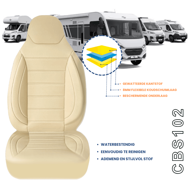 Stuhlbezüge für Citroen Jumper | Bezüge mit Armlehnen | CBS 6